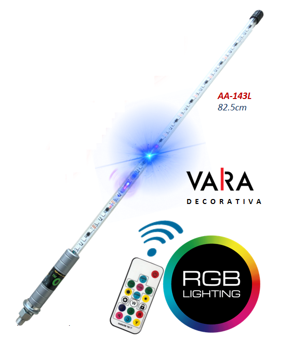 VARA DECORATIVA LED CONTROL RGB 0.75 M