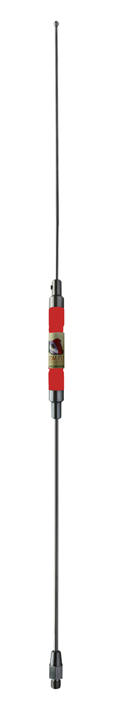 ANTENA ELCOM FLY SCORPION TIPO HUSTLER, ROJO 1.51 M 