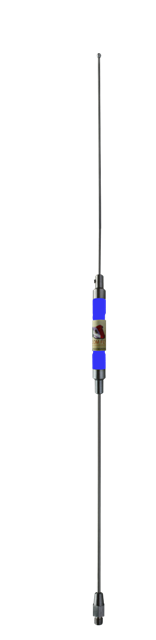 ANTENA ELCOM FLY SCORPION TIPO HUSTLER, AZUL 1.51 M