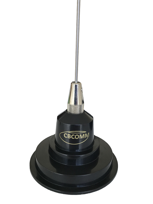 ANTENA MOVIL MAGNETICA TIPO HUSTLER CBCOMM 1.08 M 