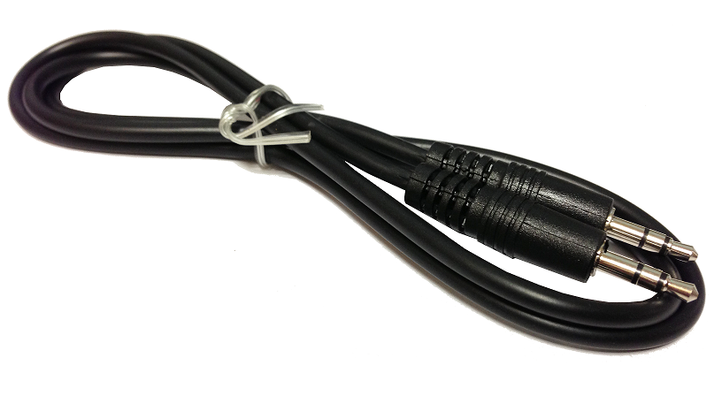 CABLE DE AUDIO AUX PLUG 3.5 0.90 M