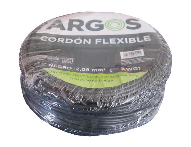 CORDON AUTOMOTRIZ FLEX 10 AWG NEGRO 100 M 