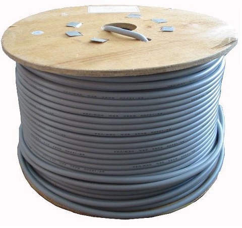 CABLE COAXIAL RG-58U GRIS CENTRO MULTIHILOS