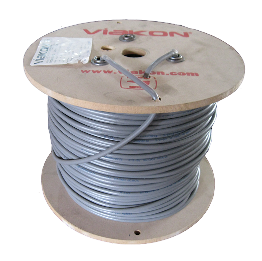 CABLE COAXIAL RG8X GRIS VIAKON 155 M