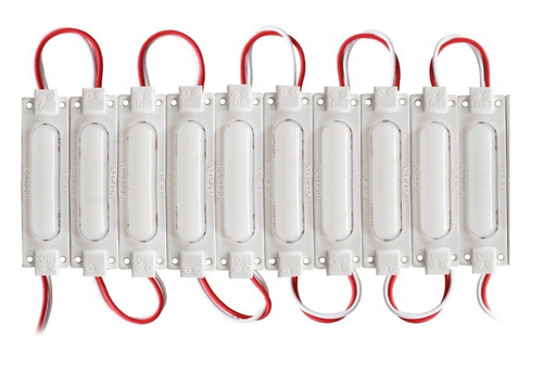 MMODULO LED ENCAPSULADO BLANCO, 20 MODULOS POR TIRA