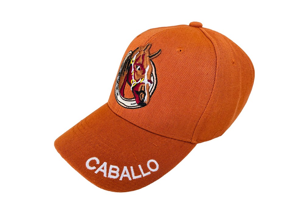 GORRA CABALLO COLOR CAFE
