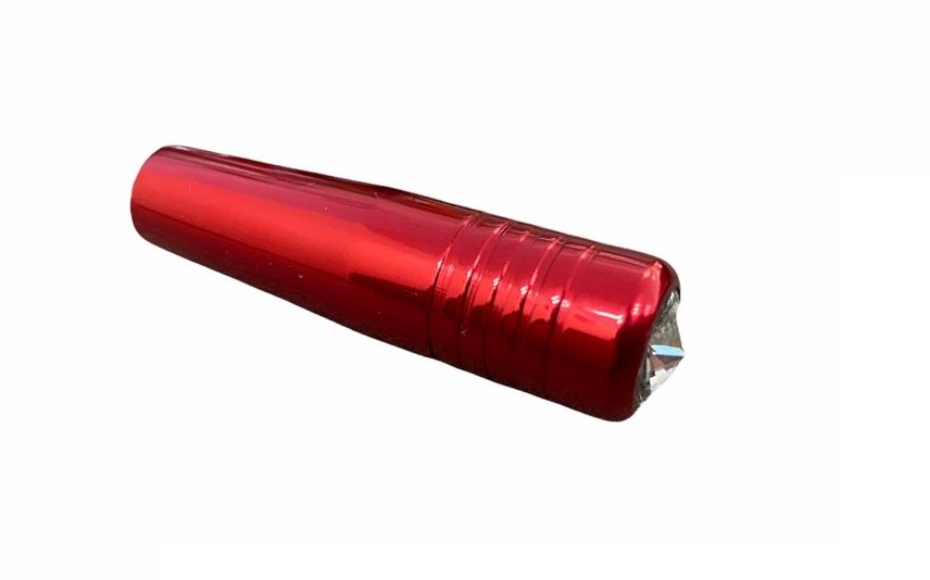 AUMENTO PARA SWITCH LARGO ANODIZADO ROJO, DIAMANTE CRISTAL 