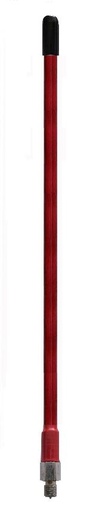 [AA-120DEC-R] ANTENA CB  DECORATIVA, ROJO 1.20 M 