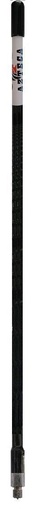 [AA-120R-N] ANTENA CB AZTECA CAPUCHON, NEGRO 1.20 M 