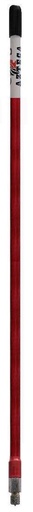 [AA-120R-R] ANTENA CB AZTECA CAPUCHON, ROJO 1.20 M 