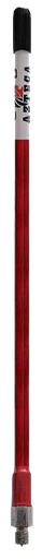 [AA-60R-R] ANTENA CB AZTECA CAPUCHON 60cm. ROJO