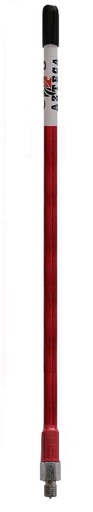 [AA-90R-R] ANTENA CB AZTECA CAPUCHON 90 cm. ROJO