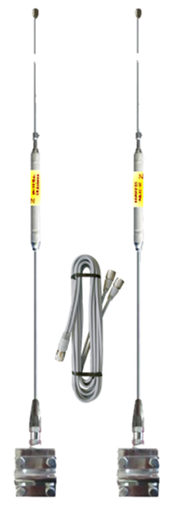 [AE-CBL8452] ANTENA CB SCORPION GEMELA