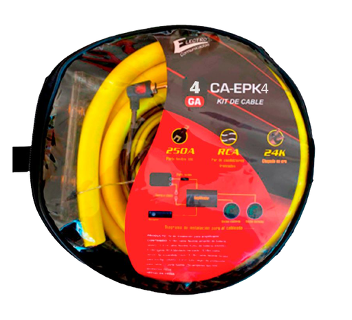 [CA-EPK4] KIT PARA INSTALACION DE CAR AUDIO CAL 4