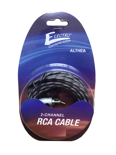 [CA-FRC090] CABLE DE AUDIO RCA FLEX 0.90 M 