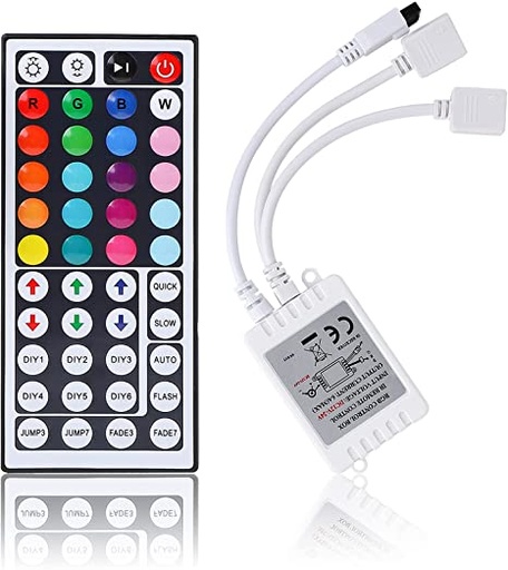 [LD-5050HOST] CONTROLADOR IR CON MANDO REMOTO PARA TIRA LED