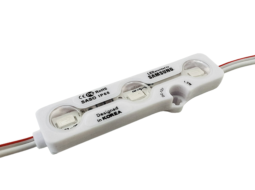[LD-6618-B] MODULO LED SAMSUNG 6618 BLANCO, 10 MODULOS POR TIRA