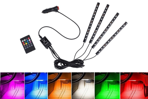 [LD-A1103] 4 TIRAS LED AMBIENTAL RGB AMBIENTAL 