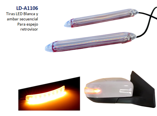 [LD-A1106] TIRA LED PARA ESPEJO RETROVISOR 