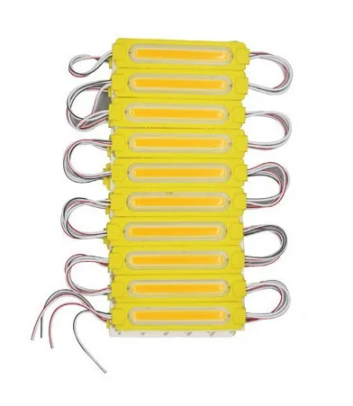 [LD-COBPL-Y] MODULO LED COB TIPO PLASMA AMARILLO, 20 MODULOS POR TIRA