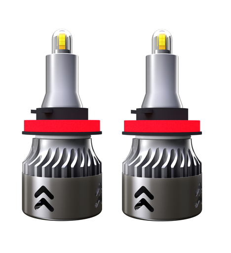 [LD-H11-6] KIT LED 360 H11 6K 24 LEDS CSP