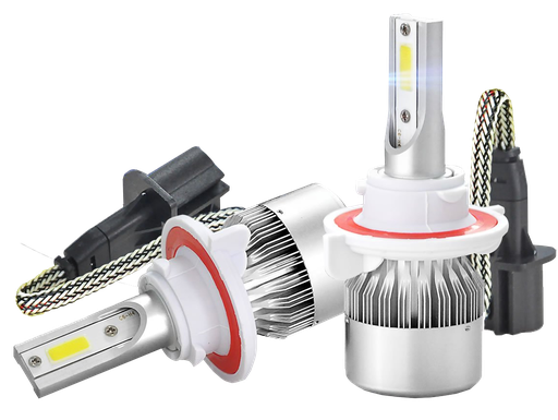 [LD-H13-PR] KIT LED H13 2 CARAS 8000LM ALTA Y BAJA 6000K