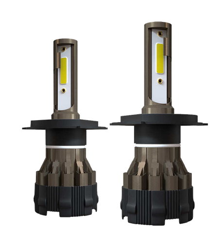 [LD-K2-H4] KIT LED H4 2 CARAS ALTA Y BAJA 6K