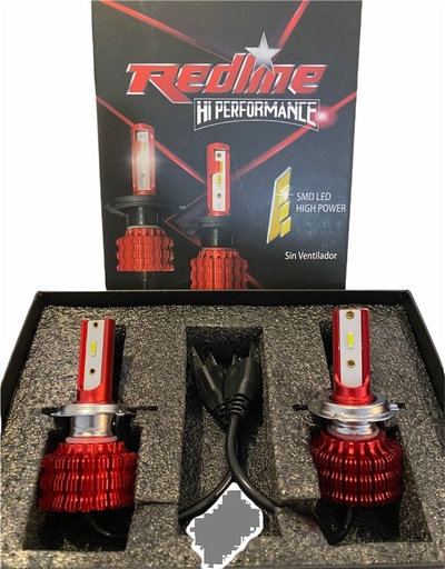 [LD-K5-H7] KIT LED H7 RED LINE SMD 6K