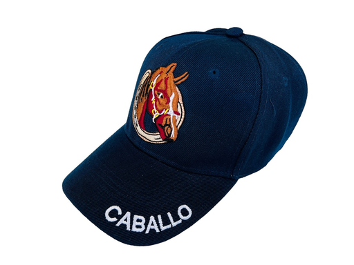 [PB-0105-A] GORRA CABALLO COLOR AZUL MARINO