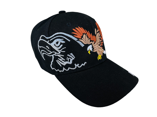 [PB-0108-N] GORRA AGUILA COLOR NEGRO