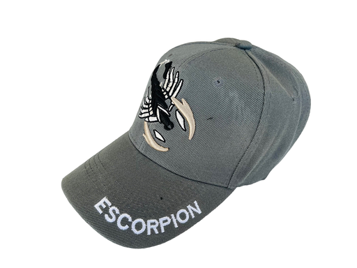 [PB-0110-GR] GORRA ESCORPION COLOR GRIS