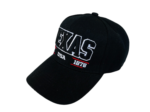 [PB-1810-N] GORRA TEXAS COLOR NEGRO