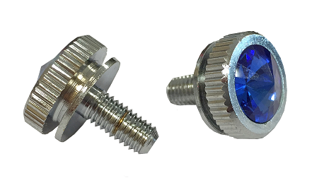 [PE-KNC-6A] PERILLA 6mm. DIAMANTE AZUL